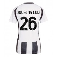 Stroje piłkarskie Juventus Douglas Luiz #26 Koszulka Podstawowej dla damskie 2024-25 Krótki Rękaw